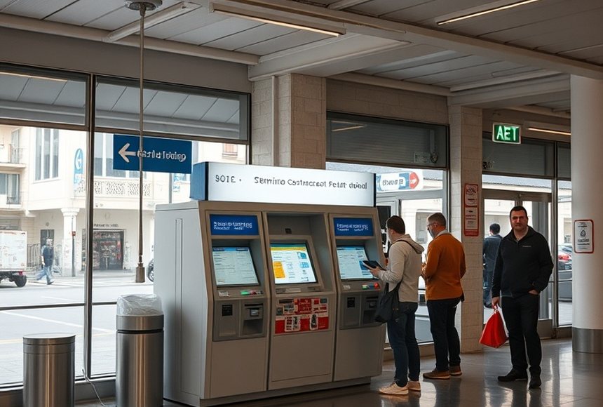 Dopo — Terminale nuovo installato e in funzione continua.