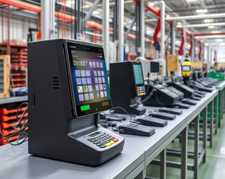 Modulo dispenser di un terminale self-service al banco di prova